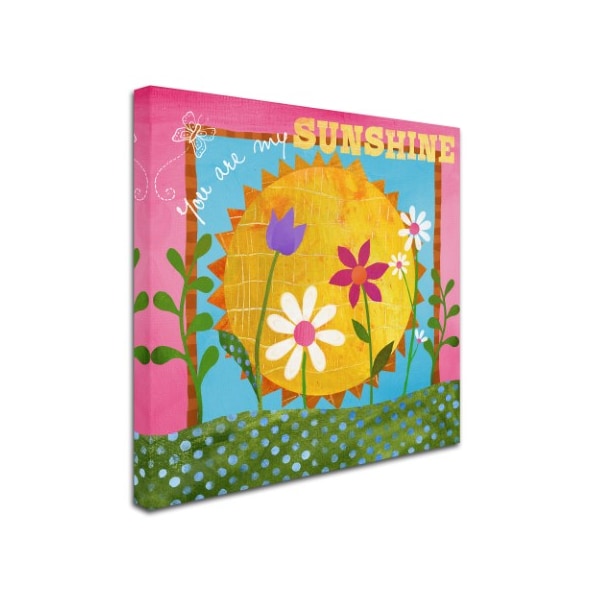 Fiona Stokes-Gilbert 'Sunshine' Canvas Art,24x24